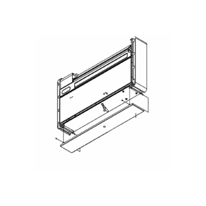 ETHERMA Kijkdeksel voor onderkastzijde, wit