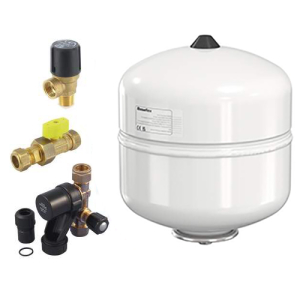 Flamco Renovatiepakket 18 liter wit 0,5 bar
