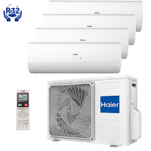 Haier Pearl 4 x 2,5 kW Multi-split set R32