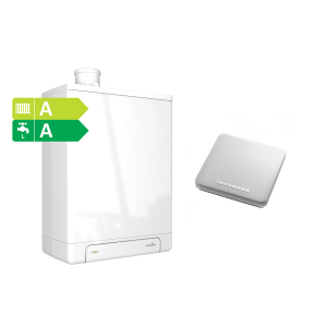 Intergas Kombi Kompakt HReco 24 CW3 met Comfort Touch kamerthermostaat wit concentrisch 60/100 041127