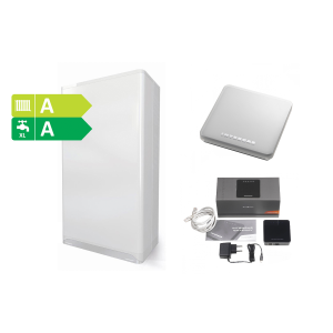 Intergas Xtreme 24 CW3 met Comfort Touch en Gateway slimmethermostaat wit concentrisch 60/100 015304