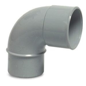 PVC bocht 32mm 90 gr. m/s