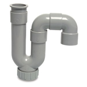 PVC lijmsifon type S 40mm