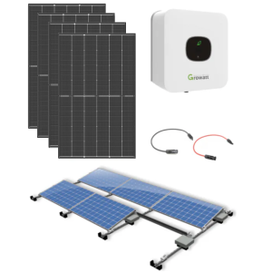 Trina Vertex- S 2200 Wp 5x 450 Wp Dual Glass N-type|Platdak Zuid opstelling|Compleet pakket