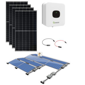 Trina Vertex- S 3520 Wp 8 x 440 Wp Dual Glass 440 Wp N-type|Platdak Oost-West opstelling|Compleet pakket