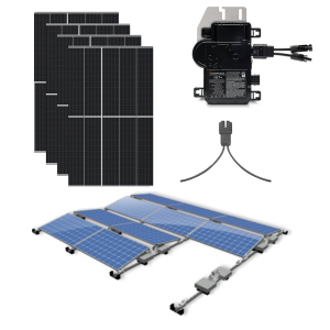 Trina Vertex- S 2520 Wp 6x 420 Wp 1-fase Enphase micro omvormers|Platdak Oost-West opstelling | Compleet pakket