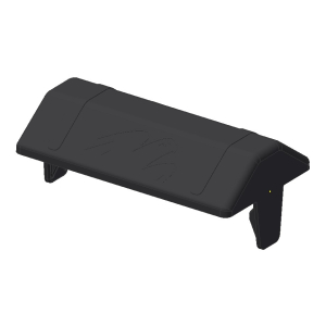 Van der Valk kunststof Afdekkapje tussenklem - Zwart 739006