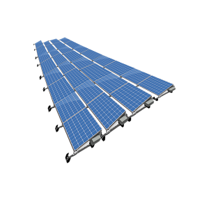 ValkPro+ 4x8 Landscape. 4 rijen van 8 panelen (Paneel lengte 1520-1720mm)