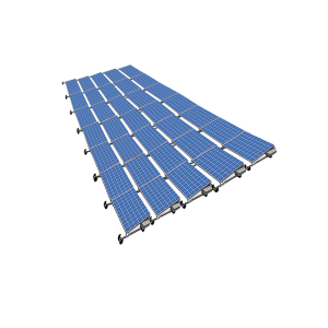 ValkPro+ 5x7 Landscape. 5 rijen van 7 panelen (Paneel lengte 1520-1720mm)