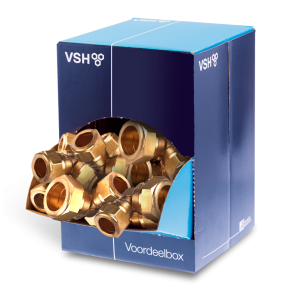 VSH verloopknie 22x15mm (0889328) Voordeelbox 20 stuks