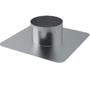 Econox Thermoduct plakplaat voor dakdoorvoer Ø180mm - WarmteBeheer.nl