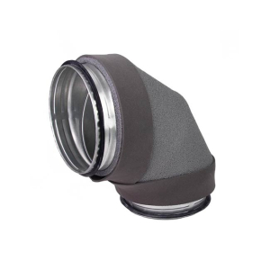Econox Thermoduct geïsoleerde bocht 90° Ø180mm - WarmteBeheer.nl