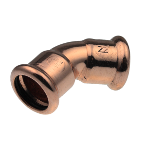 XPress koper bocht 45gr 15 mm