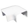 Tecnosystemi Optima platte bocht 90° CP135 Zuiverwit RAL9010 SCW100153