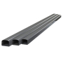 Tecnosystemi Optima leidinggoot T135 lengte van 2m (135 x 82mm) Antraciet RAL7016 SCW100335 ST