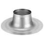 Burgerhout Plakplaat 138mm voor Rookgasdoorvoer 80/125