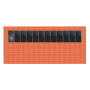 ClickFit EVO 1x12 Portrait. 1 rij van 12 panelen