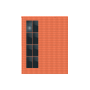 ClickFit EVO 4x2 Portrait. 4 rijen van 2 panelen