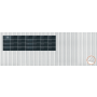 ClickFit EVO Staaldak golfplaat met montageprofielen 4x7 landscape. 4 rijen van 7 panelen