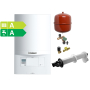 Combi-deal Vaillant EcoTEC Classic 28-34 CW5 + Renovatiepakket en Muurdoorvoer