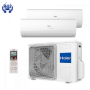 Haier Multi-split airco 5,0 kW met 2 Pearl binnenunits 2U50S2SM1FA R32