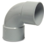 PVC bocht 32mm 90 gr. m/m 