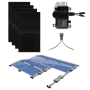 Jinko Solar HC N-Type 2250 Wp All black 6x 375 Wp 1-fase Enphase micro omvormers|Platdak Oost-West opstelling | Compleet pakket