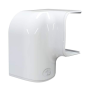 Tecnosystemi Optima rechter bocht verticaal/horizontaal MRD75 Zuiverwit SCW100215