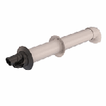 Vervangen muurdoorvoer met bocht inclusief montage