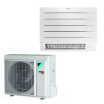 Daikin Perfera vloermodel binnen + buitenunit 2,5 kW R32  (inclusief IR afstandsbediening en Wifi)