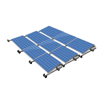 ValkPro+ 3x3 Landscape. 3 rijen van 3 panelen (Paneel lengte 1520-1720mm)