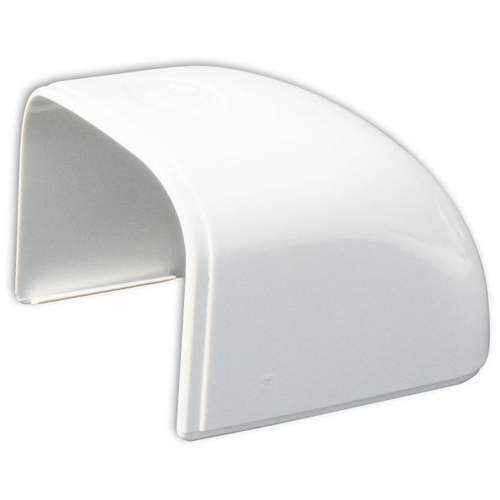 Tecnosystemi Optima afdek/eindkapTC100 Zuiverwit RAL9010 SCW100058
