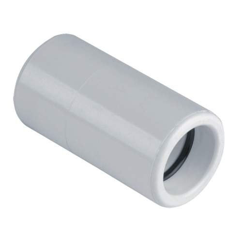Universeel PVC druk sok wit Ø20 mm