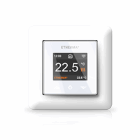 Etherma eTouch Inb. thermostaat met weekprogramma & touchpad 16A 5-35°C wit (41236)
