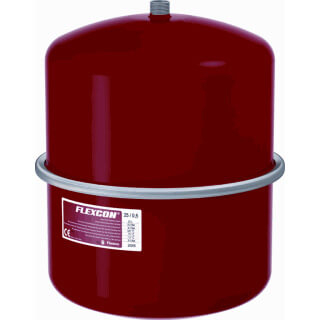 Flamco Flexcon Premium Expansievat 25 liter rood 1,0 bar 16923