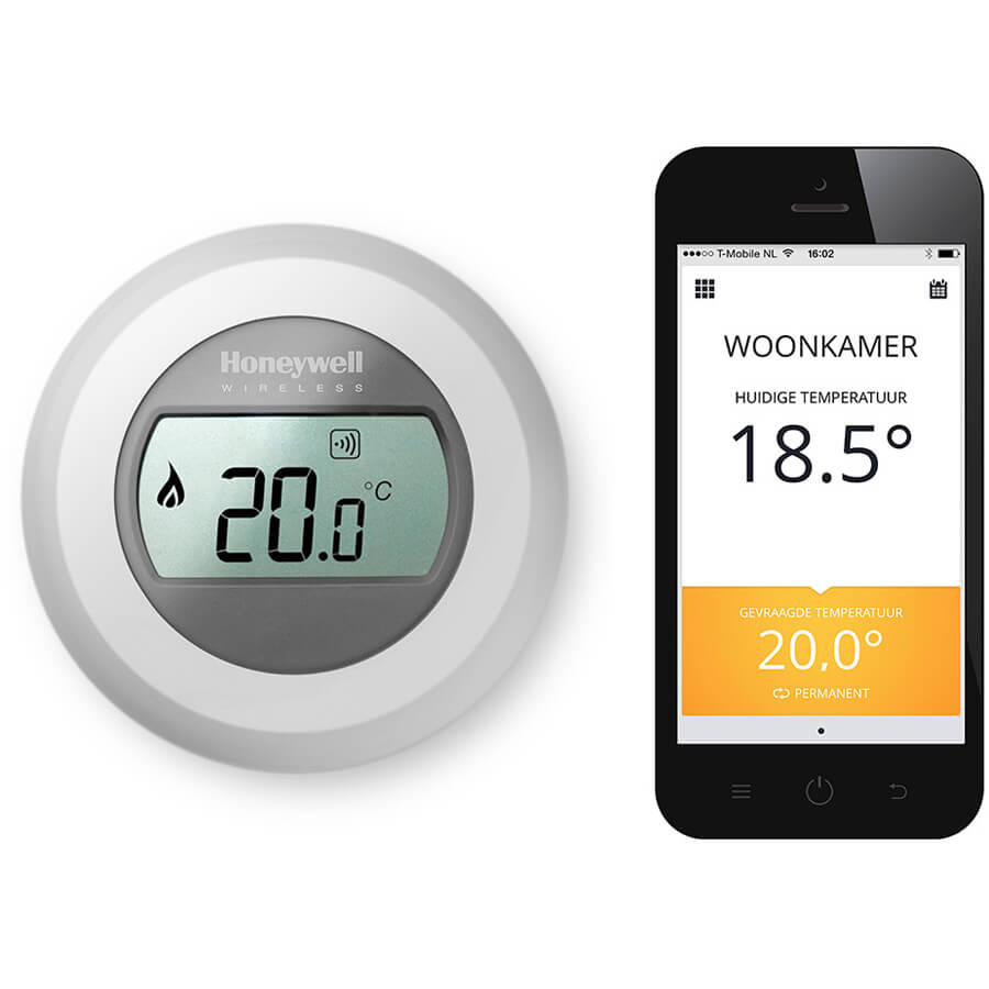 Honeywell Round Connected Aan/uit draadloos slimme thermostaat