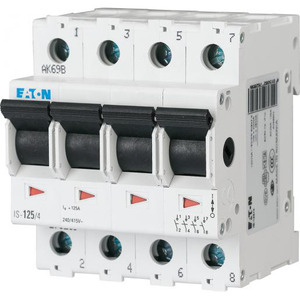 hoofdschakelaar 4P, 40A EATON 276273 (4 module)