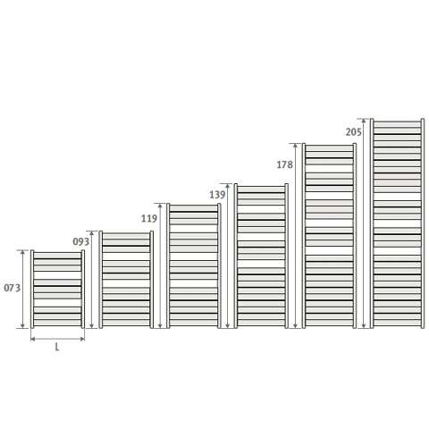 Jaga Sani Ronda Wand badkamerradiator H 1750 L 1000 1759 Watt