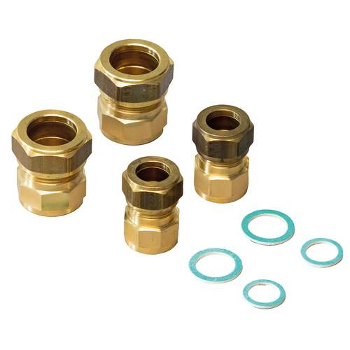Nefit 1200 Hydraulische aansluitset cv en tapwater 7736902396