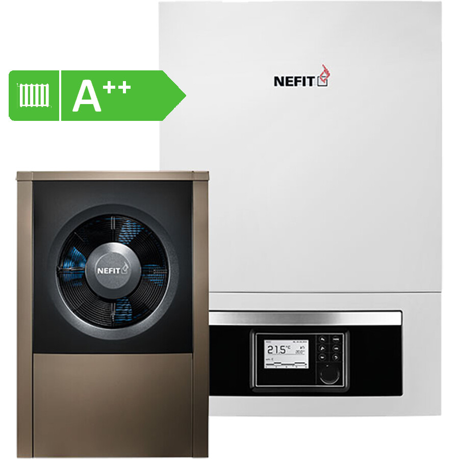 Nefit EnviLine lucht/water warmtepomp All-electric Monoblok 17 E-T