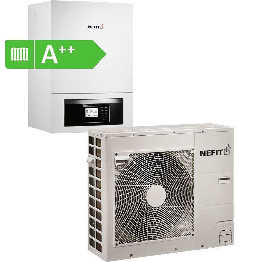 Nefit EnviLine lucht/water warmtepomp All-electric Split 9.0 E-S