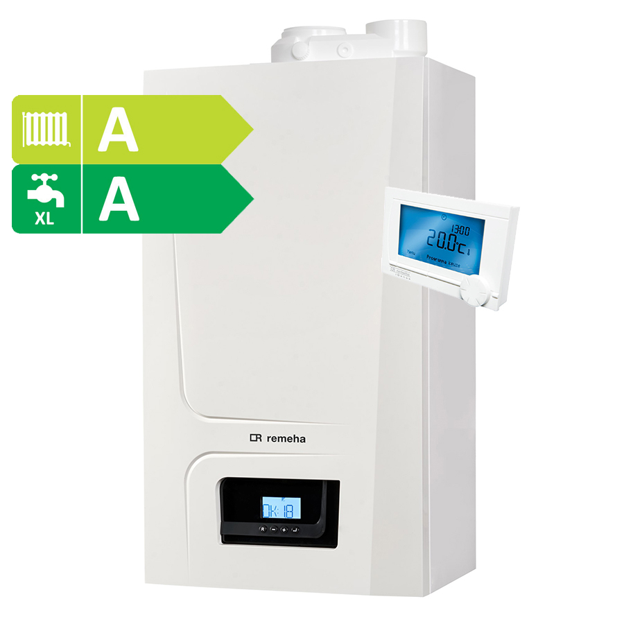 Remeha Avanta ACE 28C CW4 Combi Comfort met iSense klokthermostaat