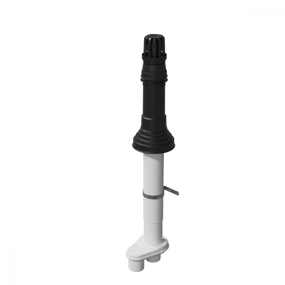 Rolux Universe DDV HR Par 80-80 PP/KS 60/100 flexibele schaal zwart 0184216