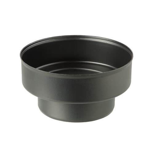 Ubbink Aerfoam Verloop KS Ø180-150 mm, zwart 0542002