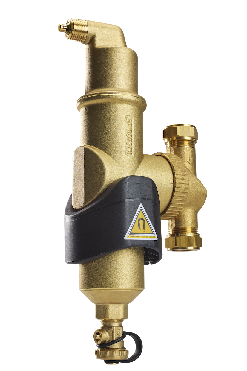 Spirovent 22mm combi mb3 lucht & vuilafscheider