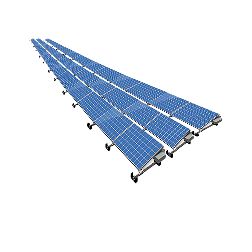 ValkPro+ 3x12 Landscape. 3 rijen van 12 panelen (Paneel lengte 1520-1720mm)
