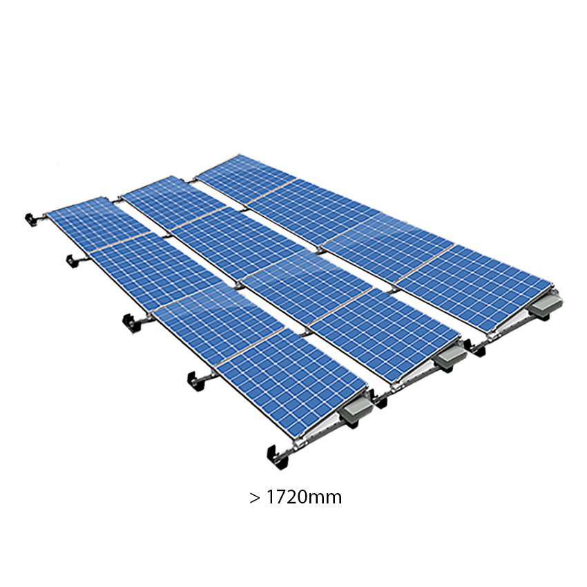 ValkPro+ 3x4 Landscape voor panelen &gt;1720mm 3 rijen van 4 panelen