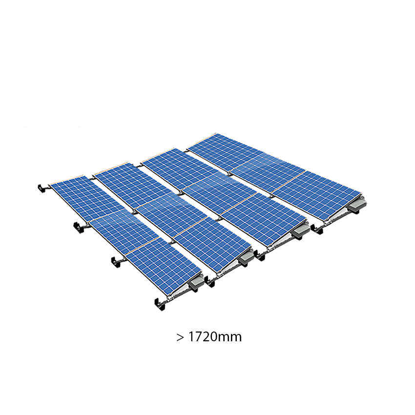 ValkPro+ 4x3 Landscape voor panelen &gt;1720mm. 4 rijen van 3 panelen