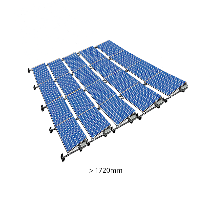 ValkPro+ 5x4 Landscape. 5 rijen van 4 panelen (Paneel lengte 1720-1920mm)