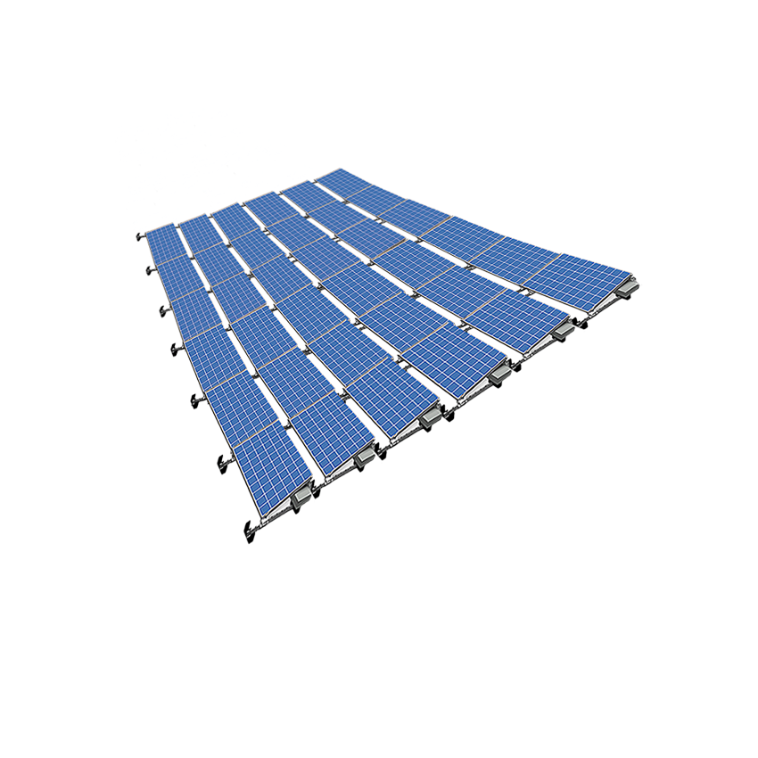ValkPro+ 6x6 Landscape. 6 rijen van 6 panelen (Paneel lengte 1520-1720mm)